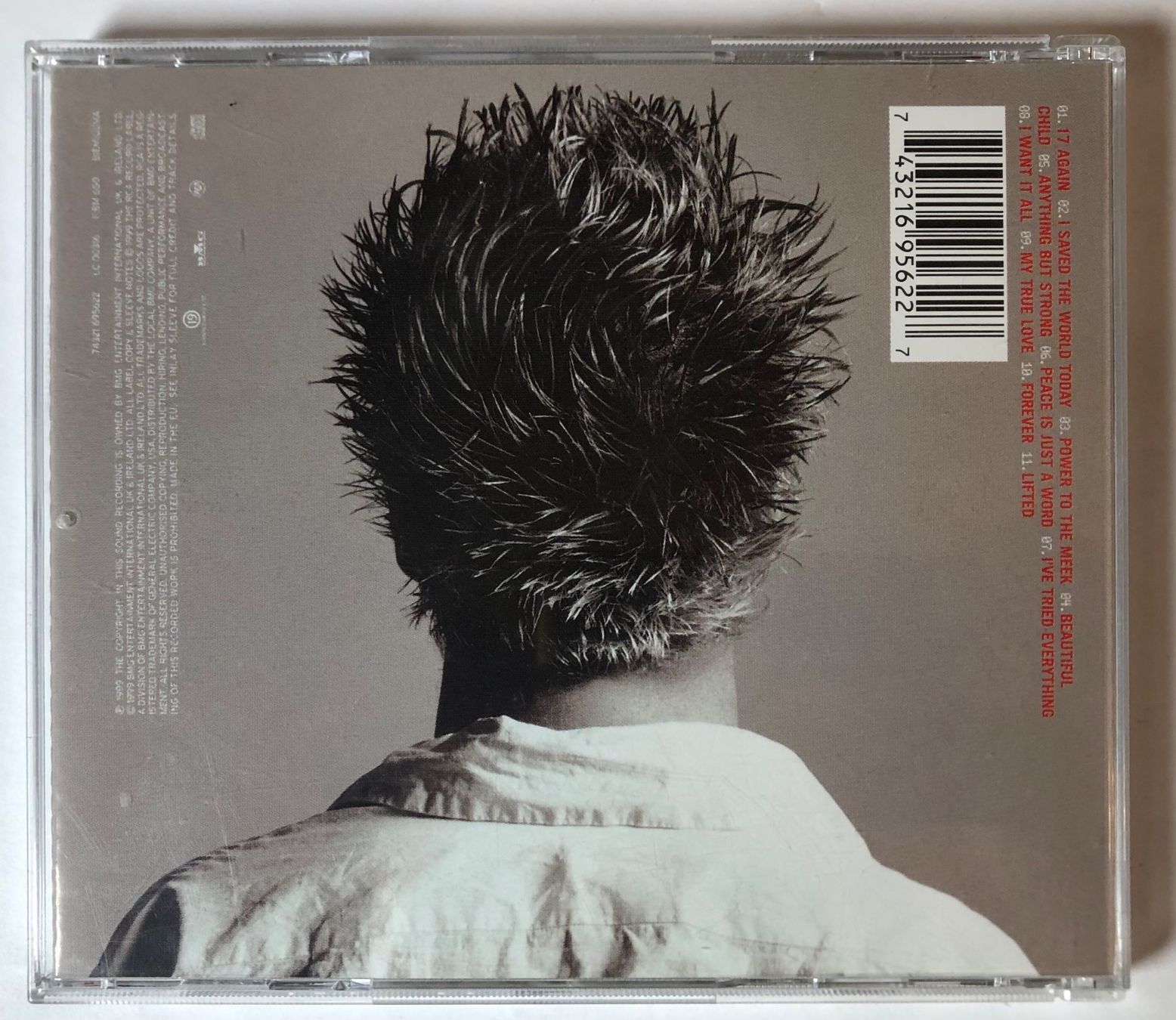 CD: EURYTHMICS - PEACE – Usato da Poliez-Pittet venduto da Newtown-Records 1