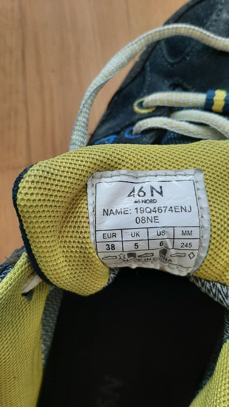 Scarpe da uomo: 46 Nord Treckingschuhe/Wanderschuhe Grösse 38 – Usato da Dübendorf venduto da Luuuusmeitli12 3