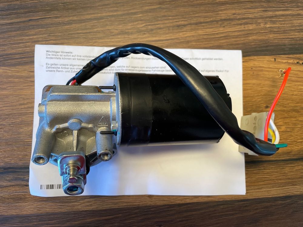 Fit4drive Scheibenwischermotor 12V Universal Für Traktoren & Oldtimer