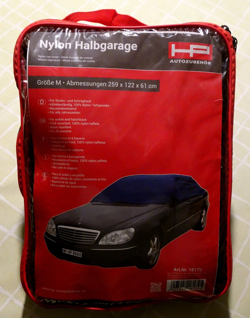 Coperture: Halbgarage, Blache, 259cmx122cmx61cm – Nuovo e nell'imballaggio originale da Lausanne venduto da jag_sj6f