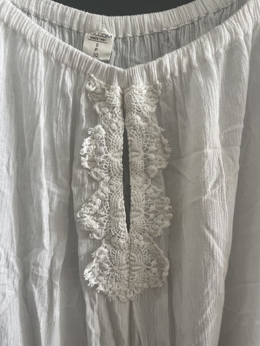Tuniche: Weisse off shoulder Tunika, Gr. S – Usato da Arbon venduto da llaauraa 1