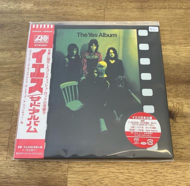 Yes the Album Japan Papersleeve Super Audio CD (Neu und ...