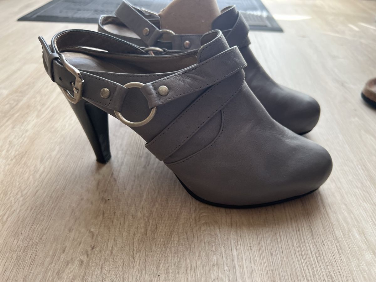 Scarpe da donna: Leder Schuhe Milano Bag gr. 40 mit Plattform – Usato da Triesen venduto da bubita 6