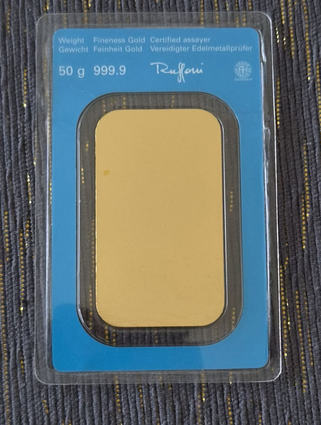 Métaux précieux: 50g Goldbarren Kantonalbank – D'occasion à Bern par BullseyeCH 3