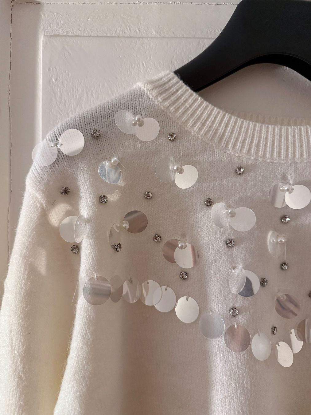 Maglioni & Felpe: Wunderschöner, warmer Winterpullover mit Pailletten – Nuovo (secondo la descrizione) da Luzern venduto da Sara_2 2