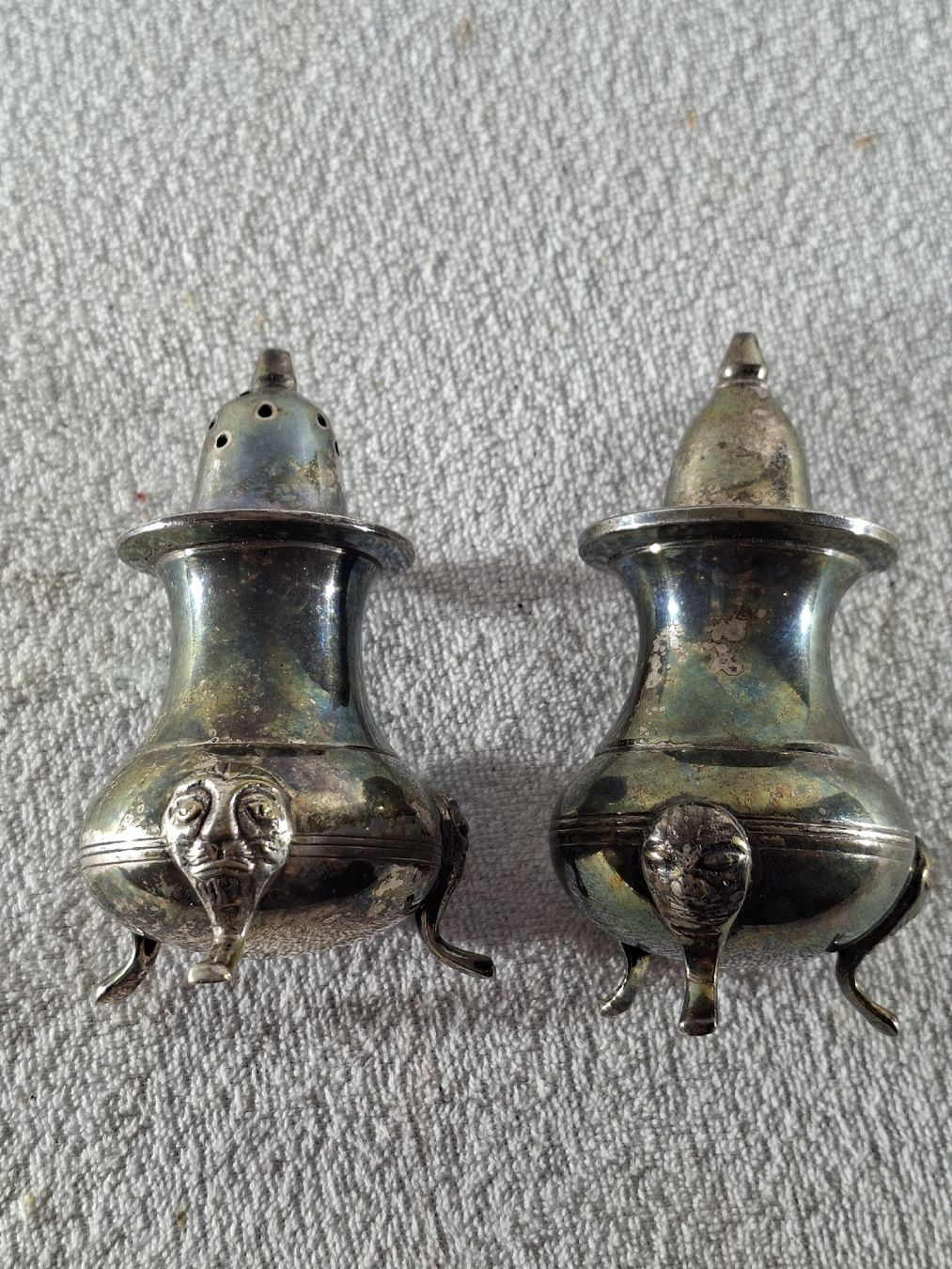 Set di piatti: Versilberte Salz und Pfefferstreuer – Usato da Grindelwald venduto da carro5 1