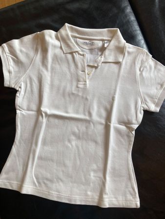 VAN LAACK POLOSHIRT, GR. 38, WEISS, SUPER QUALITÄT, TOP!