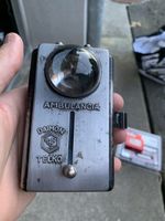 Antike Daimon Telko Ambulancia Lampe - Rarität!