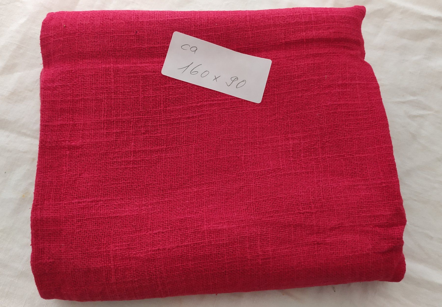 Altra biancheria da tavola: Tischtuch rot, 160x90 cm – Usato da Chezard St-Martin venduto da Loucail