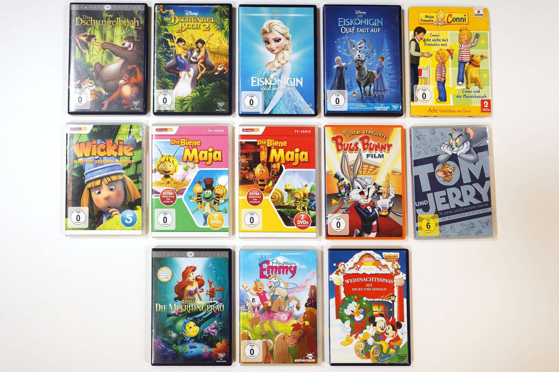 Alle DVDs: 13 Kinder DVDs – Gebraucht aus Buochs von chicco64 1