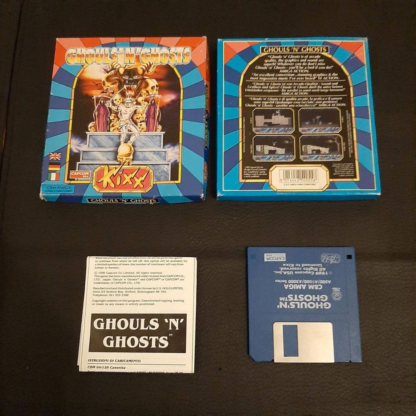 Commodore PCs: Amiga Klassiker Ghouls`n`Ghosts – Gebraucht aus Beringen von