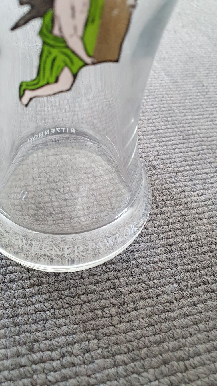 Ritzenhoff Bicchieri: Ritzenhoff Weissbierglas / Werner Pawlok / Angels – Usato da Glattfelden venduto da sessa123 3