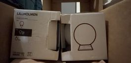 Lot de trois lampe 