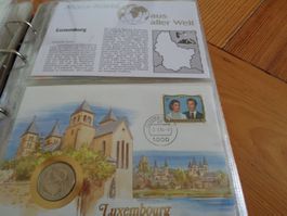 Münzbrief Luxembrug