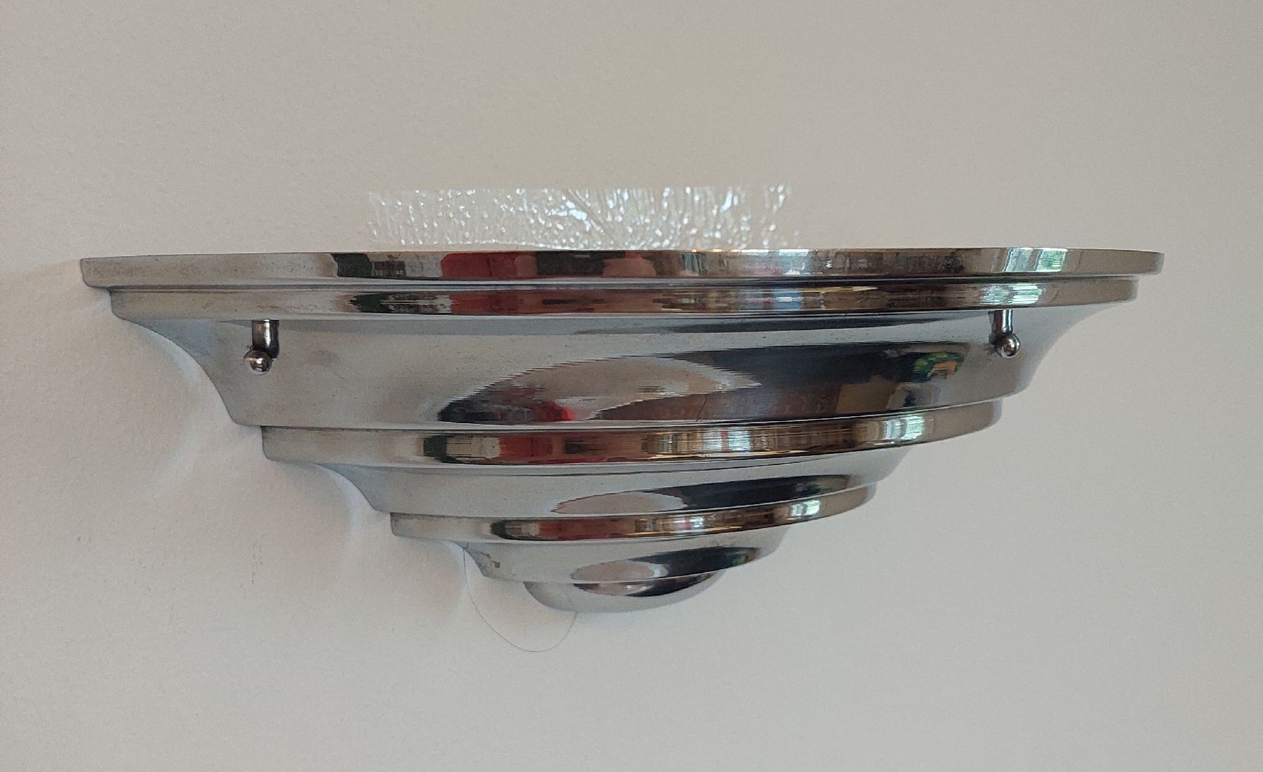 Lampade: Art-déco Wandlampe Chrome – Usato da Ipsach venduto da jpbo 3