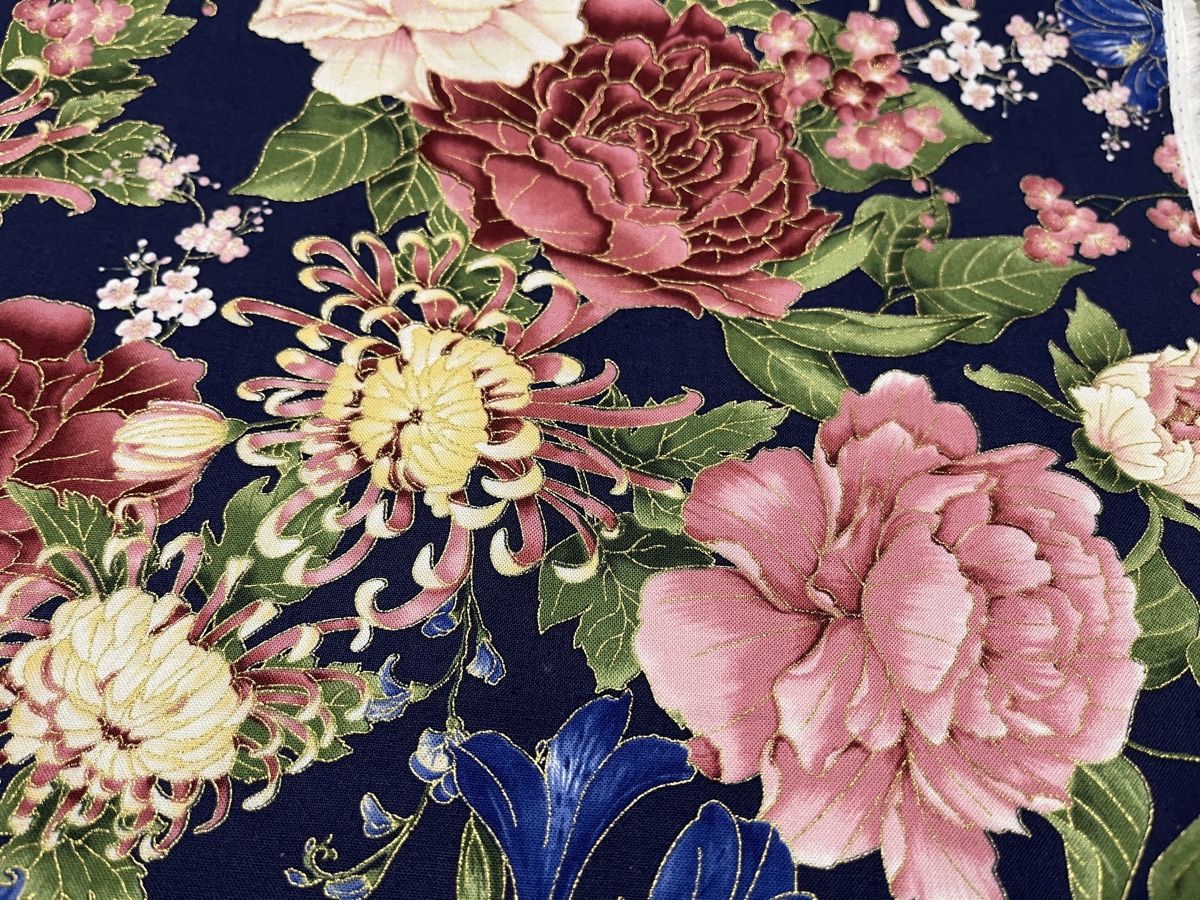 Stoffe: Patchworkstoff 2 er Set bunte Blumen – Neu (gemäss Beschreibung) aus Seuzach von KreativmitStoff 5