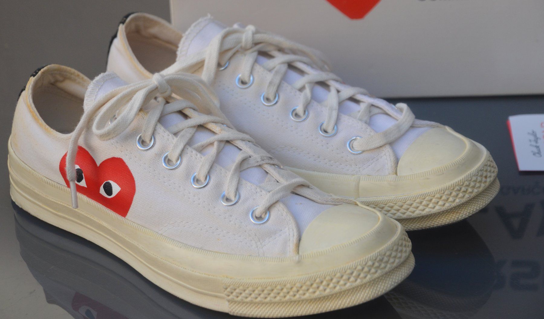 Converse Scarpe da uomo: Sneakers Converse x Comme des Garçons PLAY  40 – Usato da Collonges venduto da Auganien 1