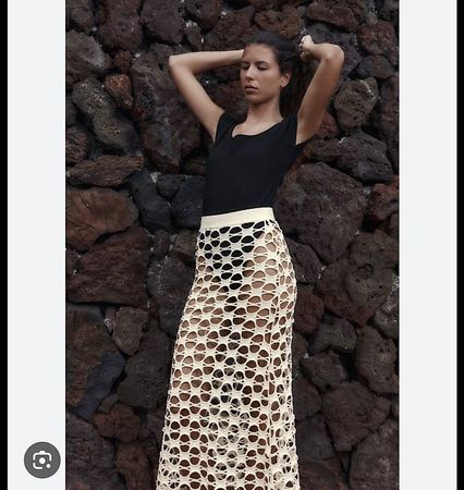 Zara summer skirt
