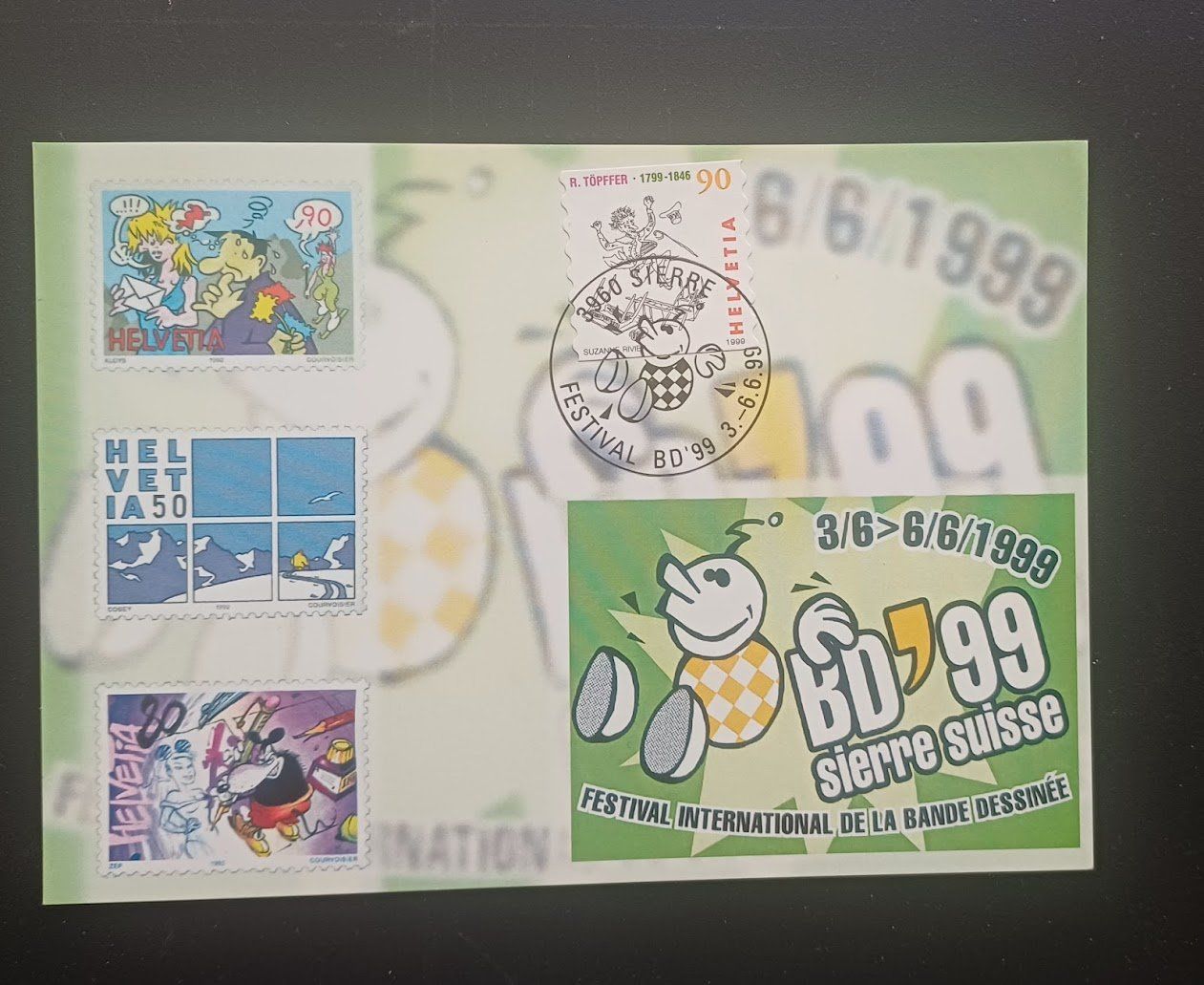 Tutti i francobolli: BD DE SIERRE    BRIEFMARKEN – Usato da VISP venduto da LARGO1991 1