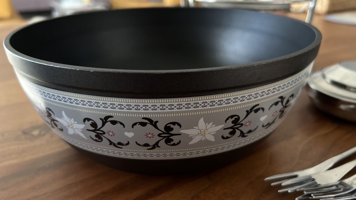 Padelle: Käsefondue-Set Schwarz – Usato da Aesch LU venduto da HSchnitzler 1