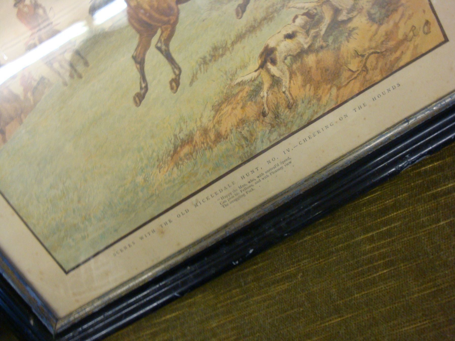 Poster & Bilder: 4 Farblithos aus England, 1880er Jahre – Gebraucht aus häusernmoos von buc_8ftk 9