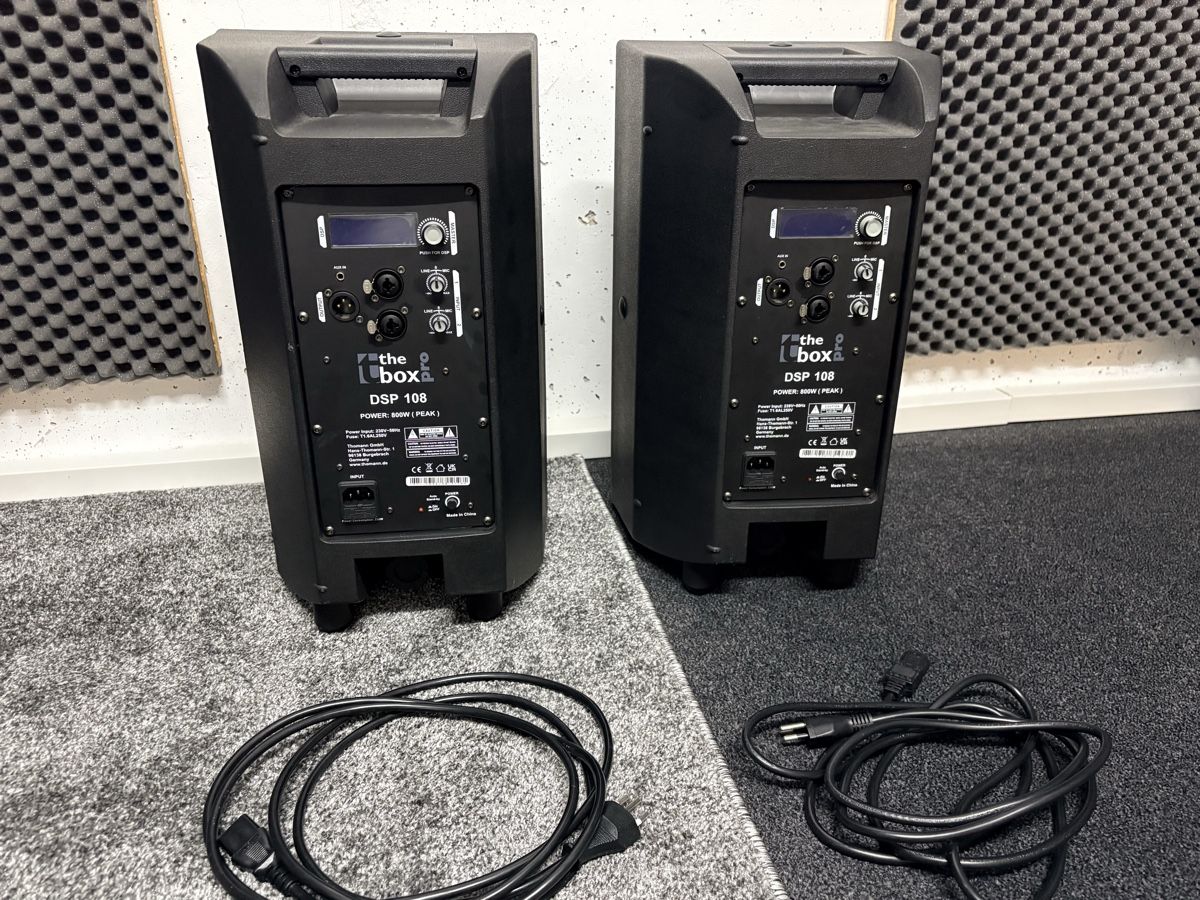 Casse acustiche: The Box Pro DSP 108 Speaker Set – Usato da Werdenberg venduto da tradeSG 1