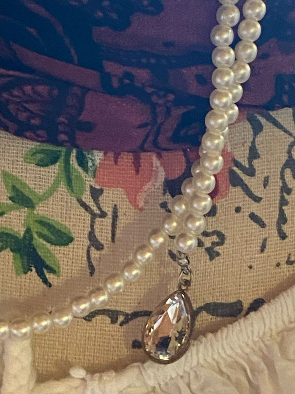 Catenine: VINTAGE PERLENKETTE -WEISS – Nuovo (secondo la descrizione) da Meienried venduto da ManuelaBoutique 7