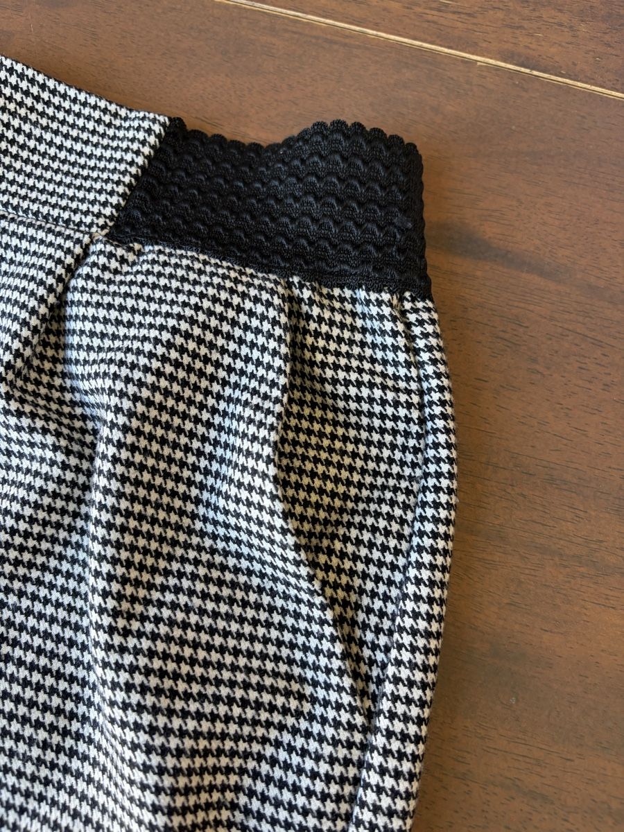 Nafnaf Gonne: Naf Naf Houndstooth Mini Skirt Size 38 – Usato da Nyon venduto da Deb_D39 2