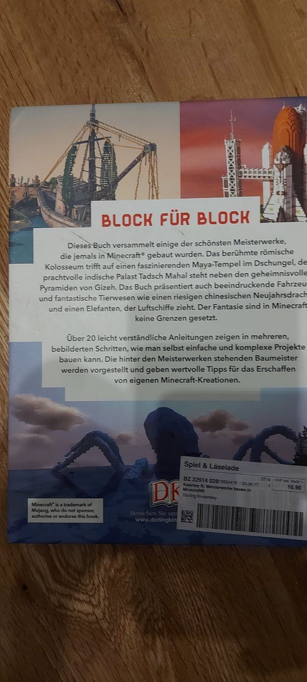 Libri: Minecraft – Usato da Wangen SZ venduto da Cabrio19 2