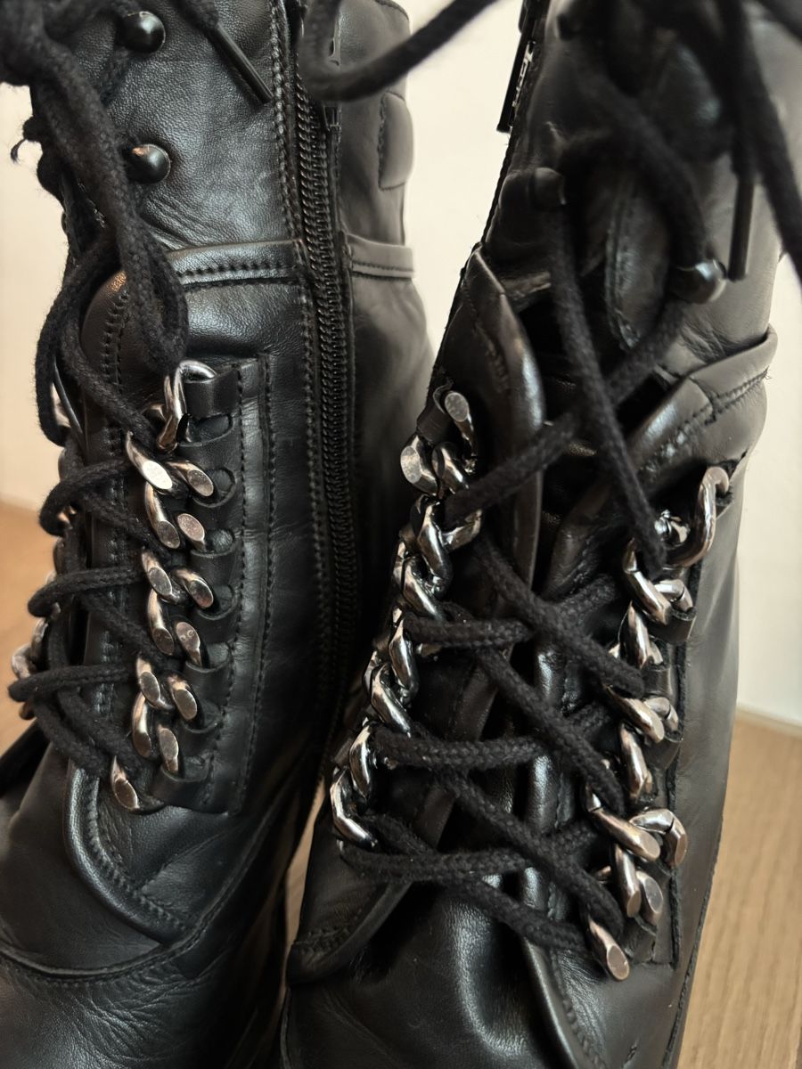 Scarpe da donna: Schwarze Lederstiefelette von Ralph Harrrison Gr. 38 – Usato da Bottighofen venduto da lwa_11686 6
