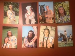 21 Filmpostkarten Winnetou 2