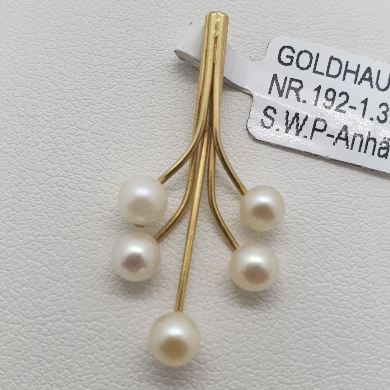 Ciondoli: Echt 18K Gold - S.W.P Anhänger – Usato da Luzern venduto da Luzern-Goldhaus