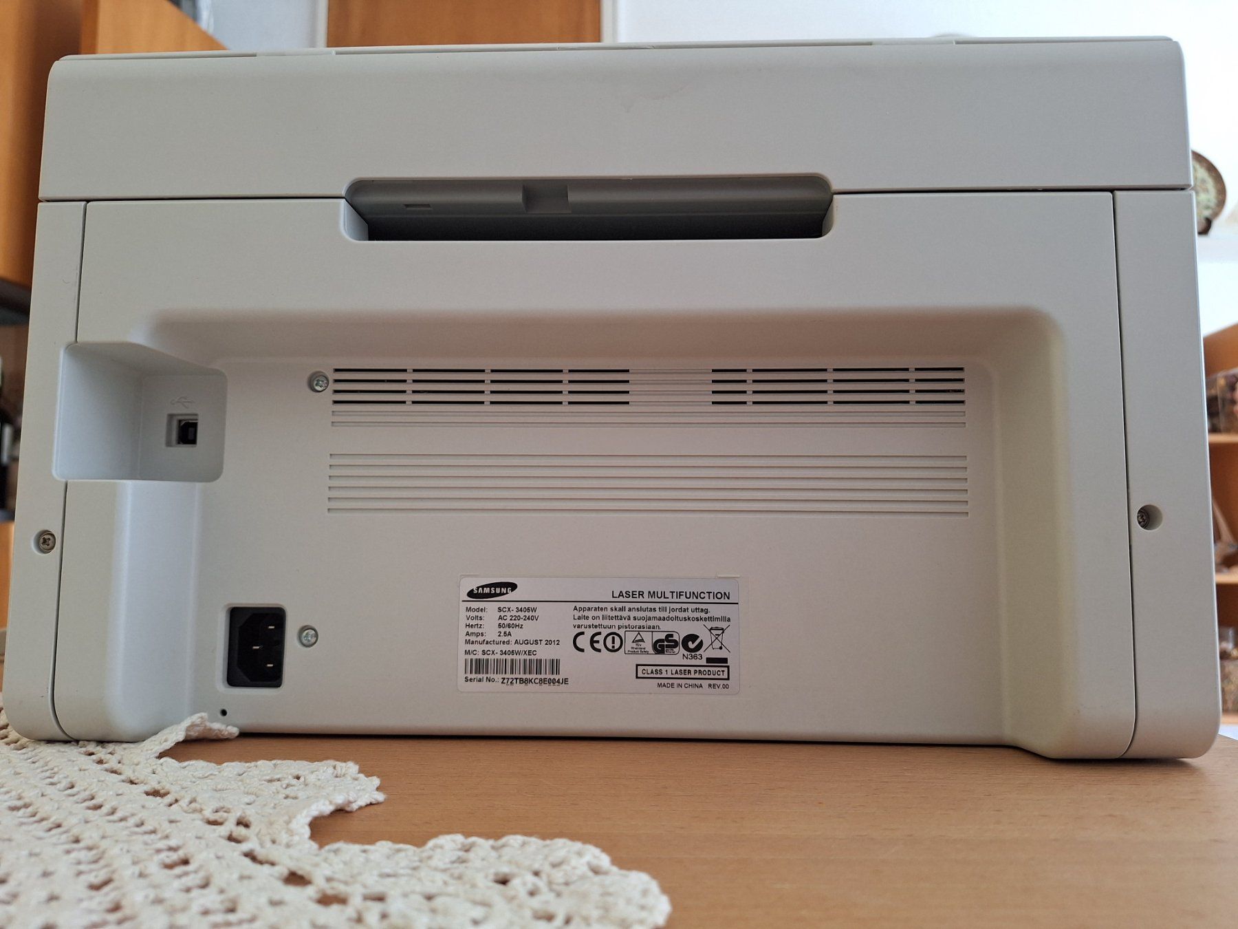 Samsung Stampanti: Samsung SCX-3405W Multifunktionsdrucker – Usato da Thun venduto da DaRoCa 2