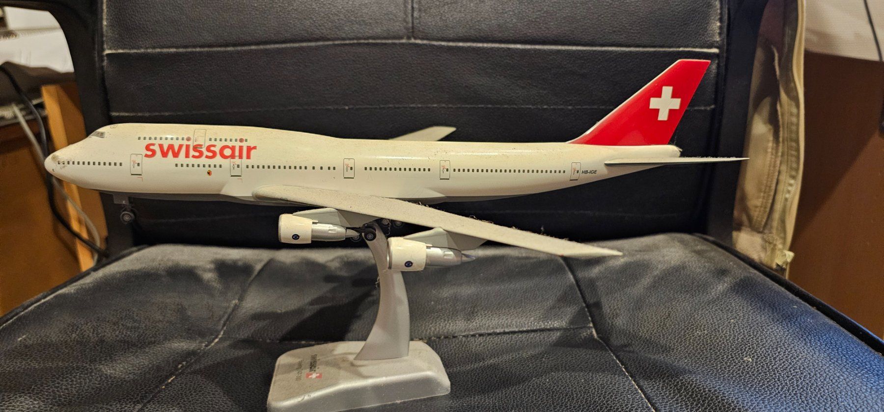 Swissair Kit di modellismo & Modellini statici: Swissair Boeing 747 Massstab – Usato da Oensingen venduto da Nusadua 2