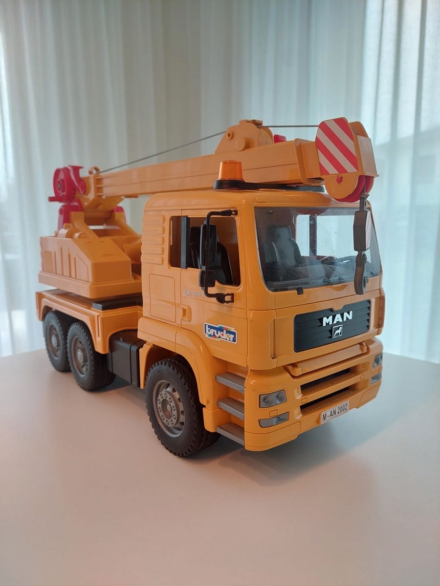 Bruder Giocattoli: Kranwagen Bruder – Usato da Gränichen venduto da stern1111 2