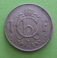 Luxembourg: 1 Franc 1962, SS
