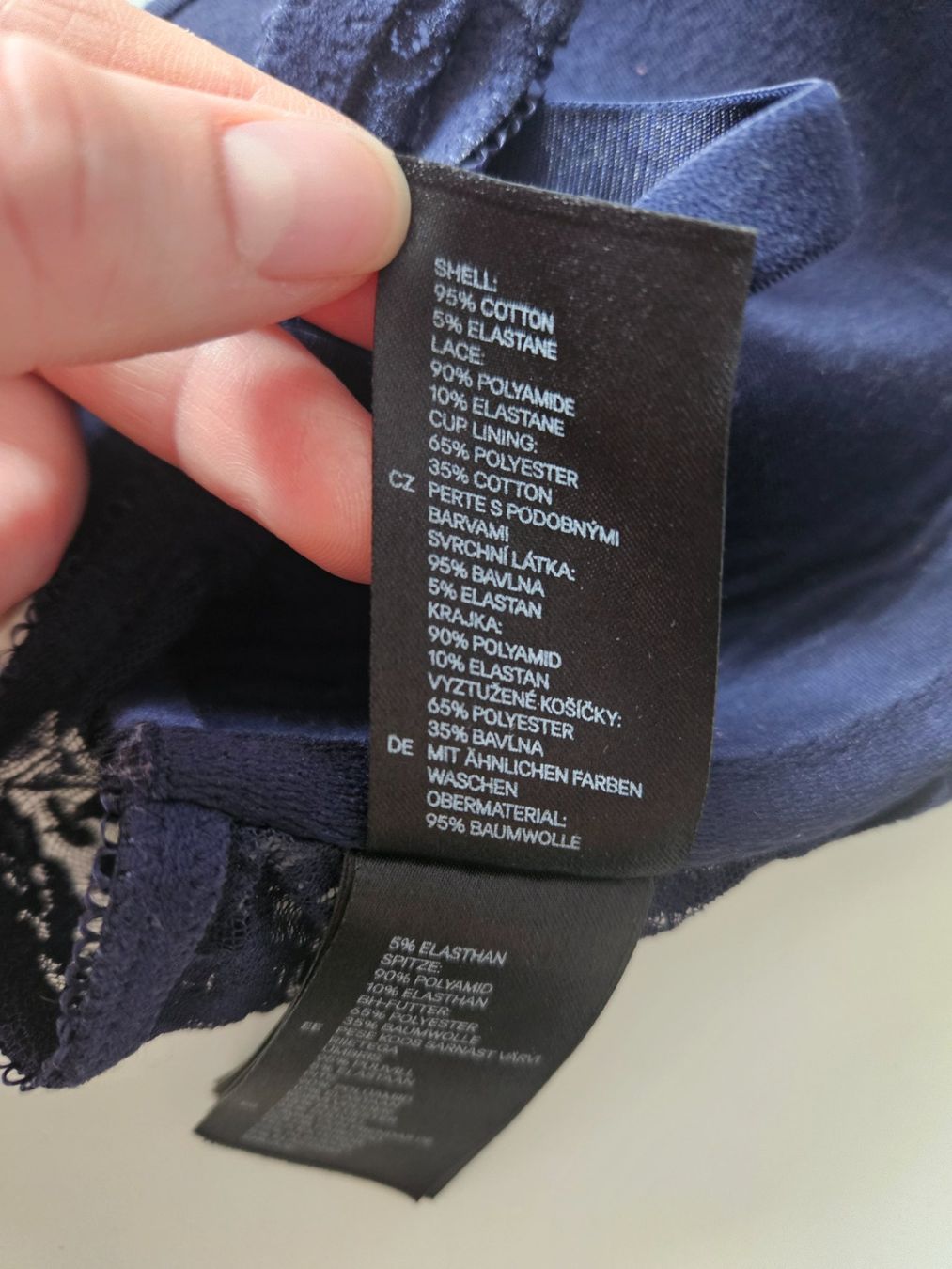 Sonstige Unterwäsche: BH 80B blau – Gebraucht aus Schaffhausen von sabrina915 5