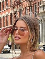 🤩MANGO PILOTEN-SONNENBRILLE SILBER & ETUI NEU & D&G P.