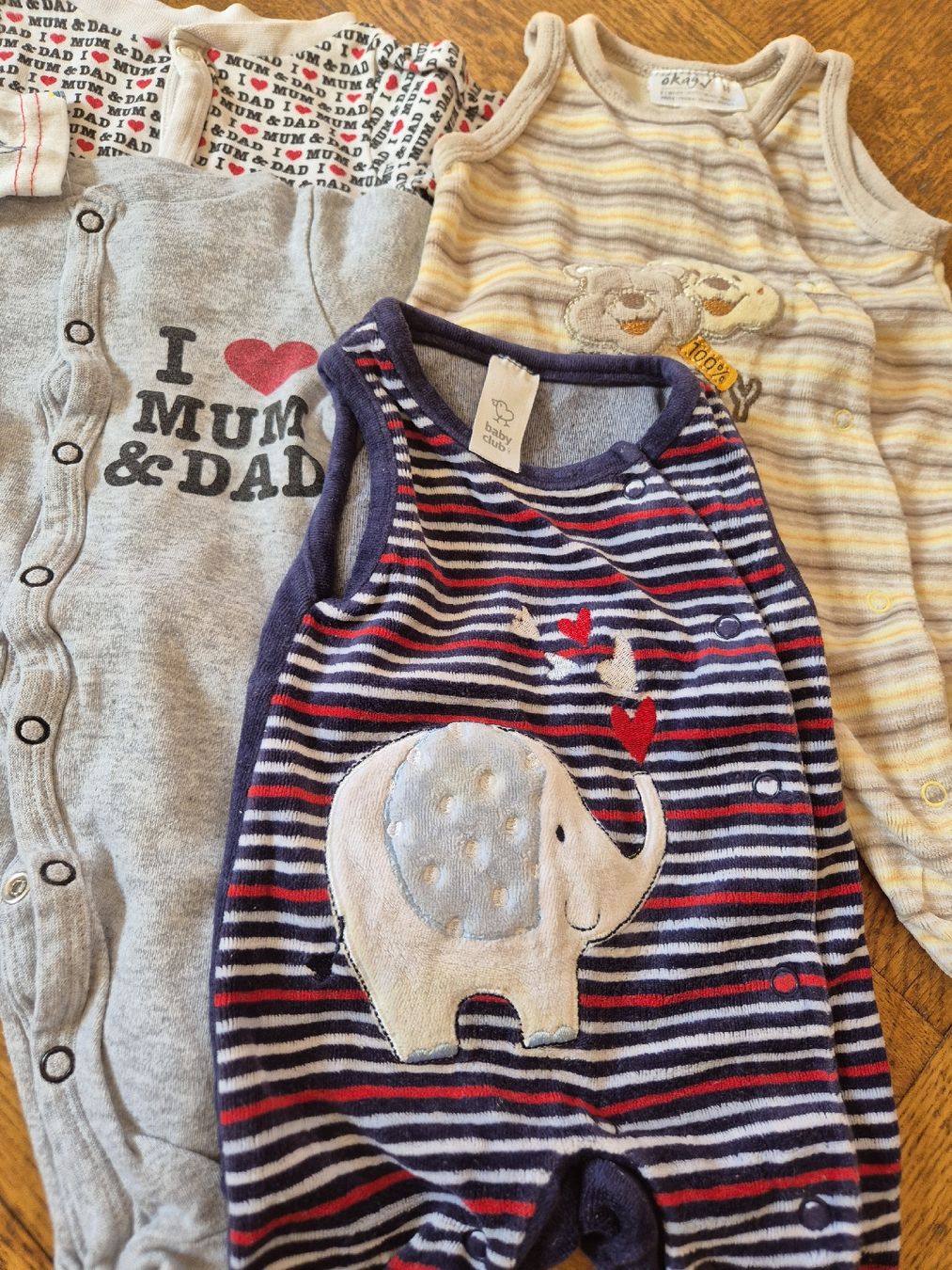 Kleiderpakete & -sets: Lot de pyjamas bébé - Taille 50/56 – Gebraucht aus Yverdon-les-Bains von somiou 1