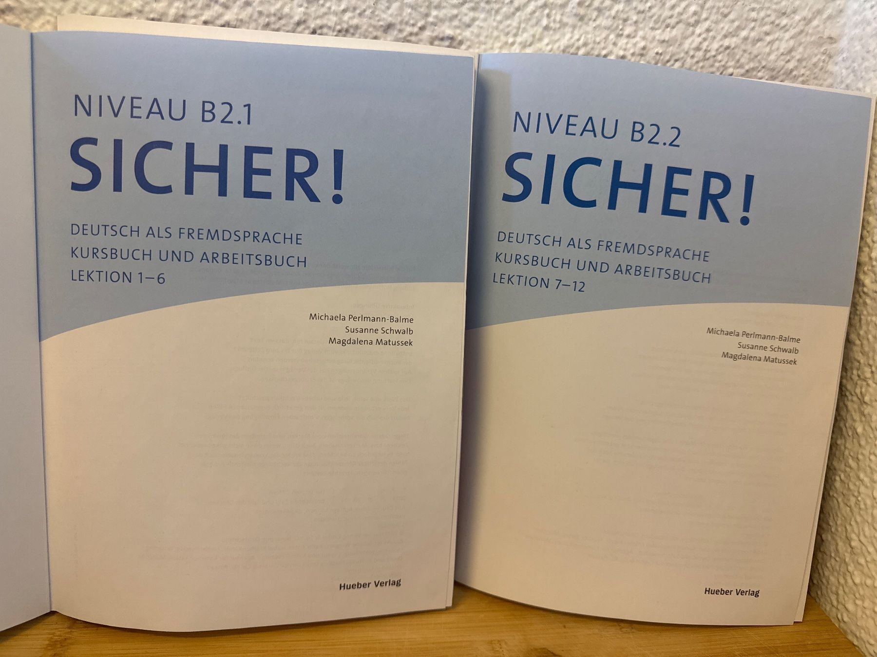 Libri: Hueber Sicher! B2.1 & B2.2 Deutsch – Usato da Zürich venduto da ant_y7gd 2
