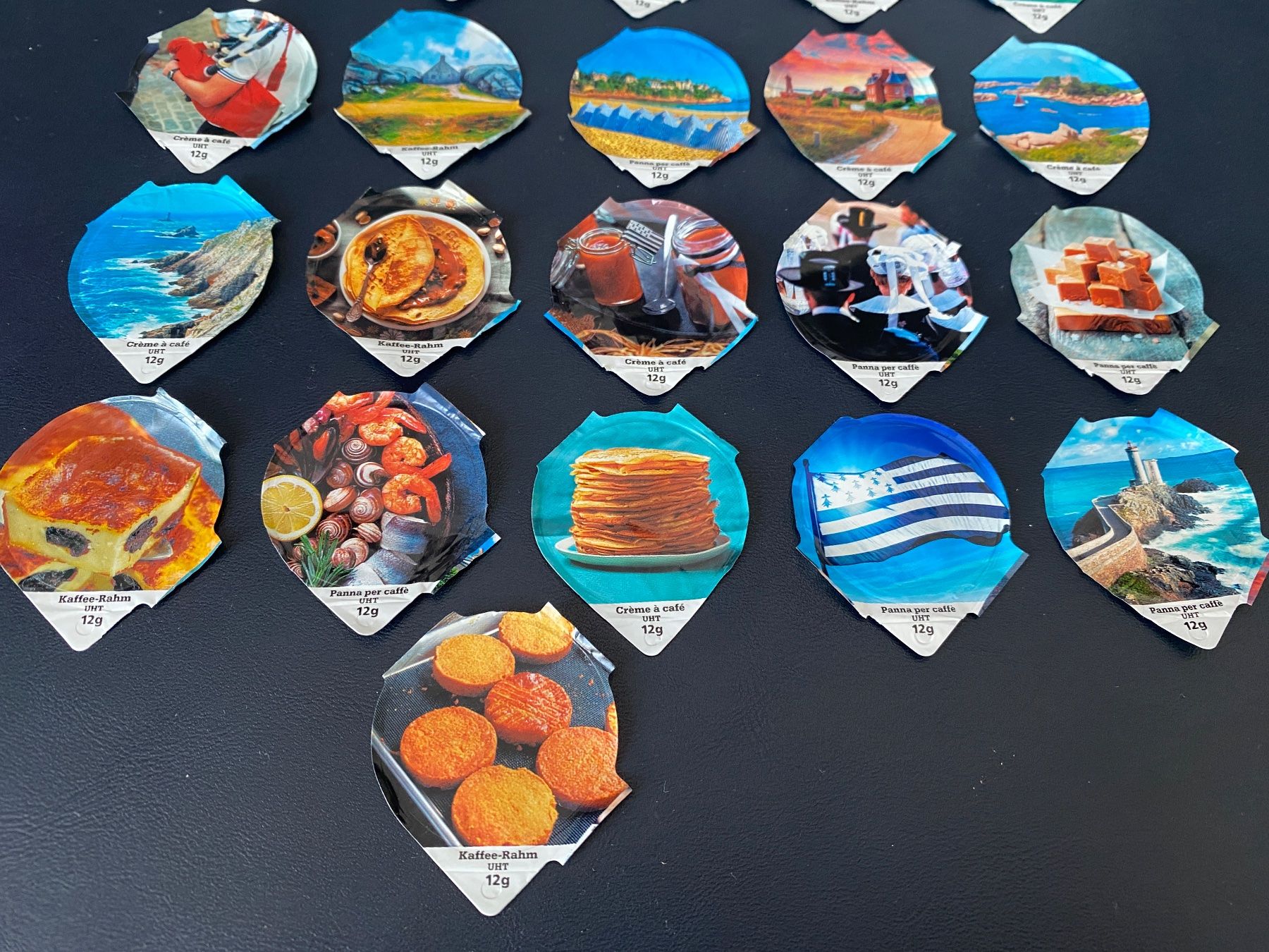 Kaffeerahmdeckel: KRD 6.388 Die Bretagne 21 Stück – Gebraucht aus Glattbrugg von riseca 1