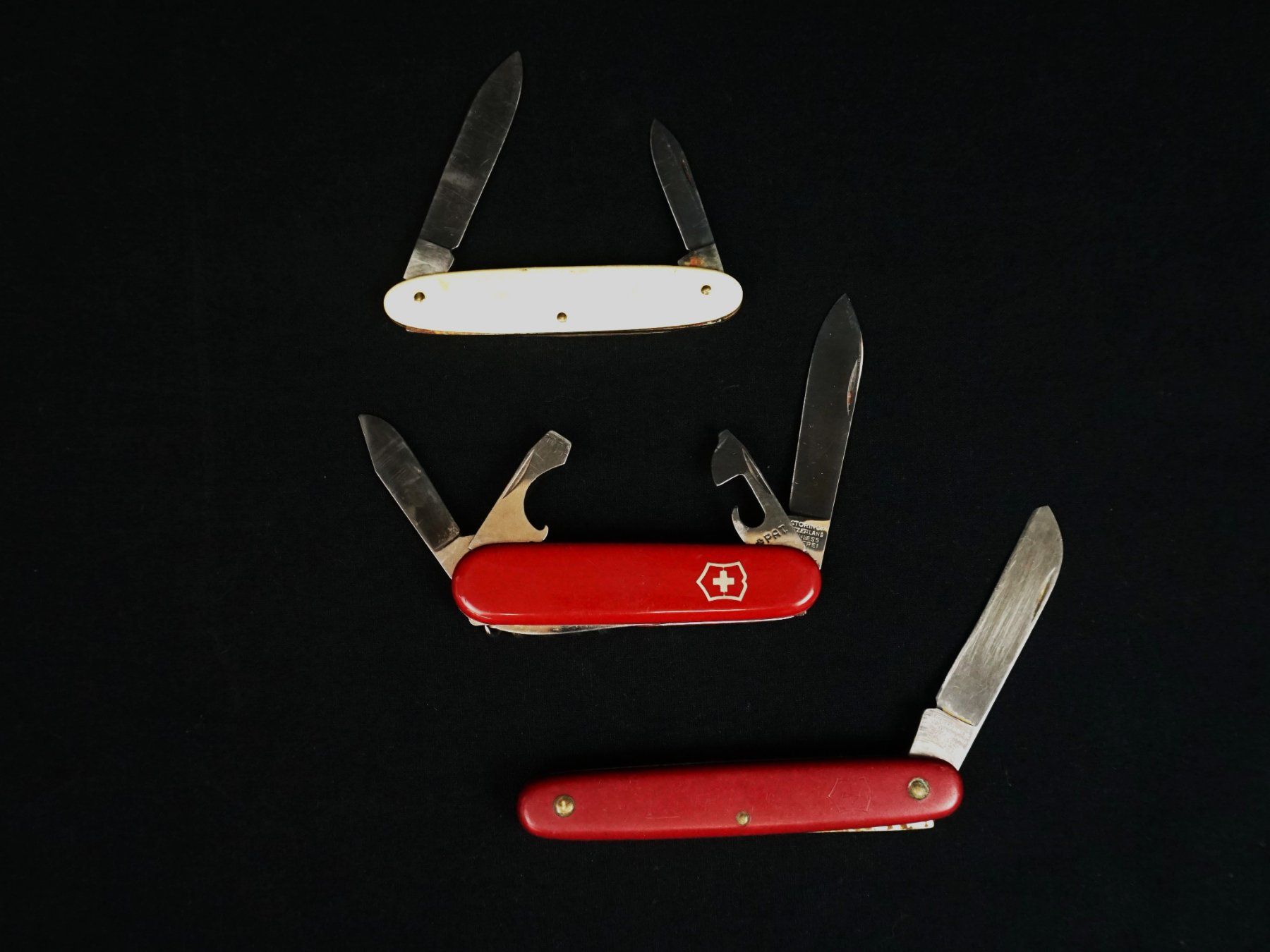 Victorinox Couteaux de poche: Victorinox Sackmesser 3er Set – D'occasion à Pratteln par Restwert_Pratteln
