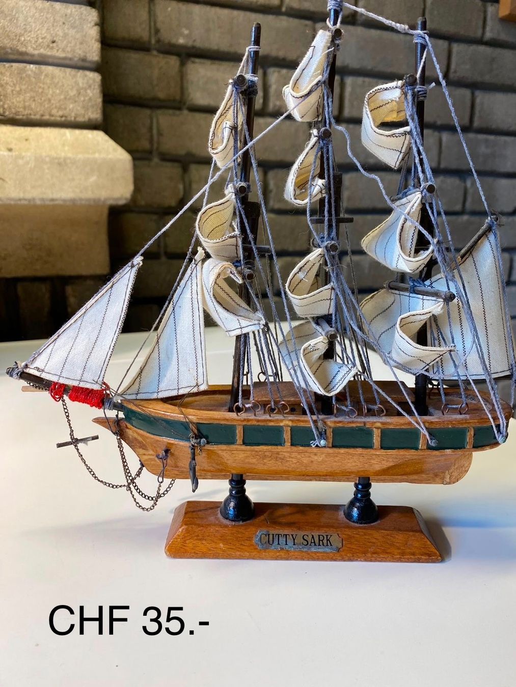 Modellbausätze & Standmodelle: 10 Dekoratives  Holz Modellschiff – Gebraucht aus Stans von pam_zw88