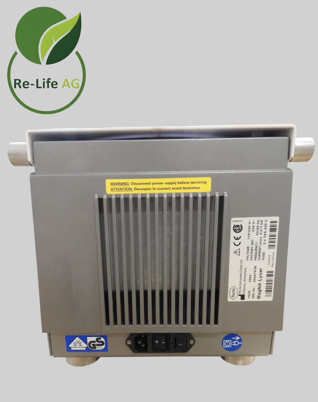 Alle Maschinen: Roche | Magna Lyser | Bead Homogenizer | Fully Tested – Gebraucht aus Reinach BL von Re-LifeAG_Labor2 4
