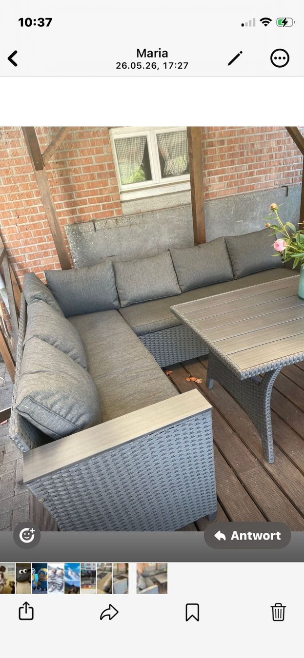 Set di tavolo e panche: Grosszügige Lounge – Usato da Forch venduto da ESELSTEIN