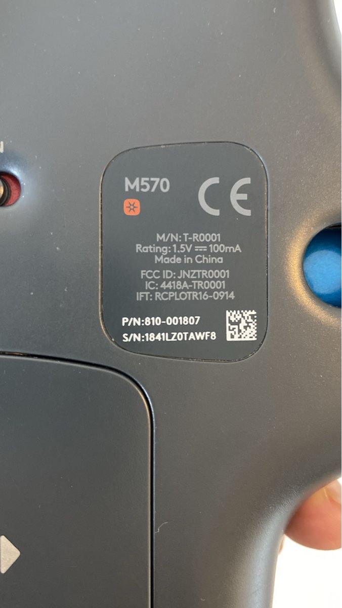 Logitech Mouse: Logitech M570 kabellose Maus – Usato da Altstätten SG venduto da Annie_brgr 3