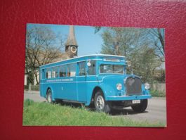 AK Autobus Veteran der Stadt Zürich