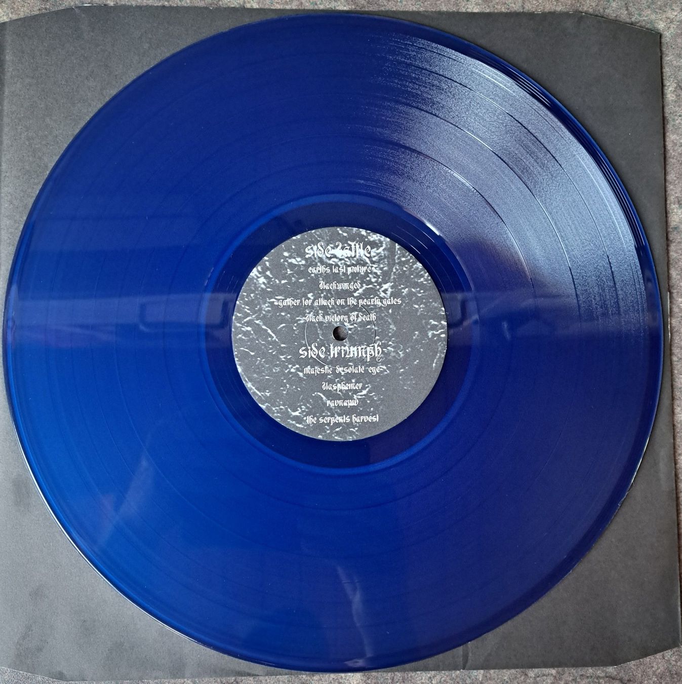 Schallplatten: Darkthrone - Total Death LP blau (Back on Black) – Gebraucht aus Solothurn von Temple_of_Triton 2