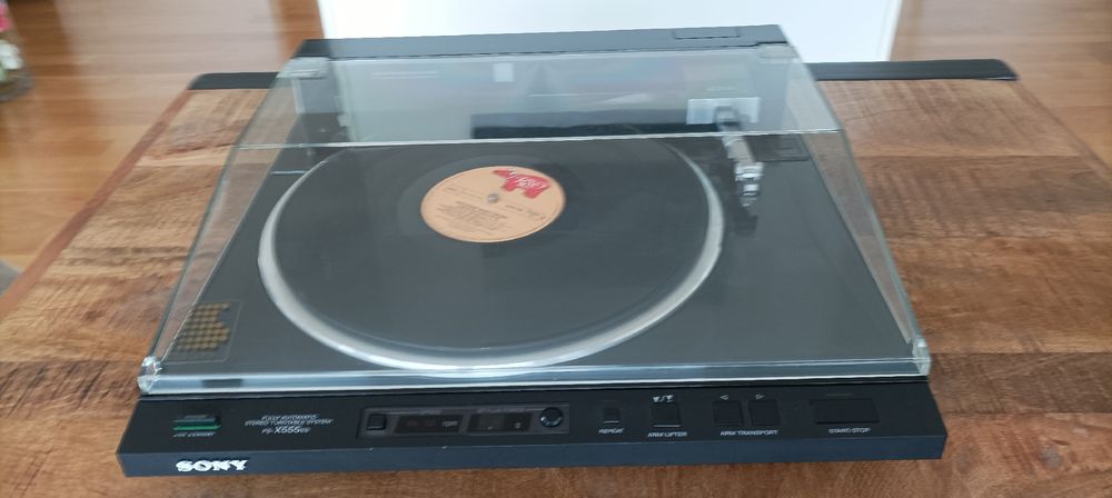 Custom Acrylic Dust Cover For Sony PS-X555 PS-X800 Turntable – Handmade In Latvia