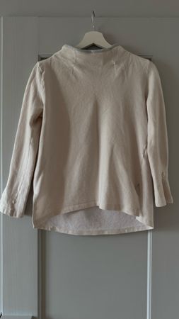 Merino Shirt Turtle Neck XS beige von Ina Kess